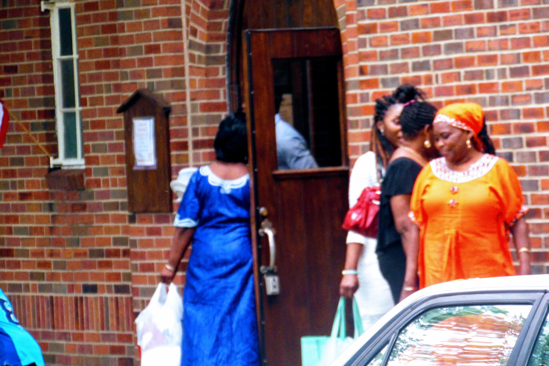 Women Leaving the Church