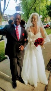 A Bride Beside Her Father