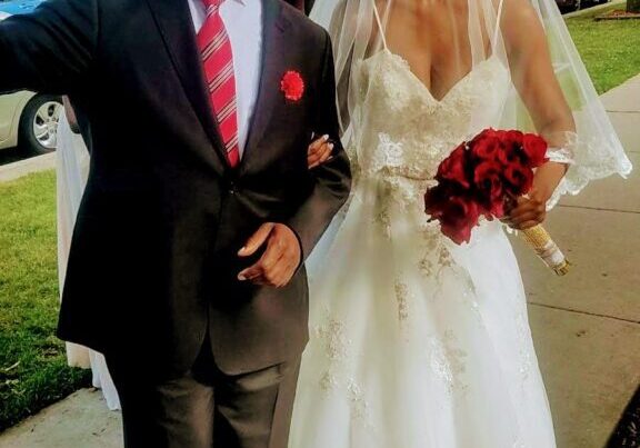 A Bride Beside Her Father